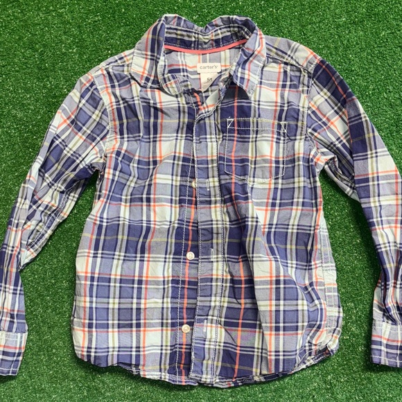 Carter's Other - Carter's Multicolor Plaid Button-Down Shirt